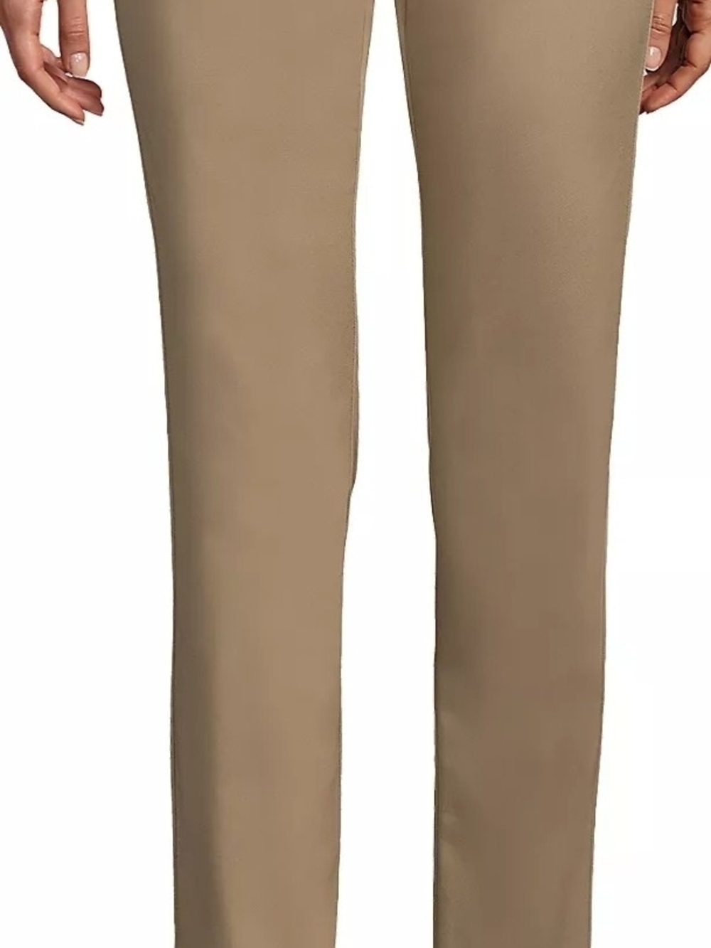 NWT Lands' End  Women's Slim Leg Chino Pants 18W